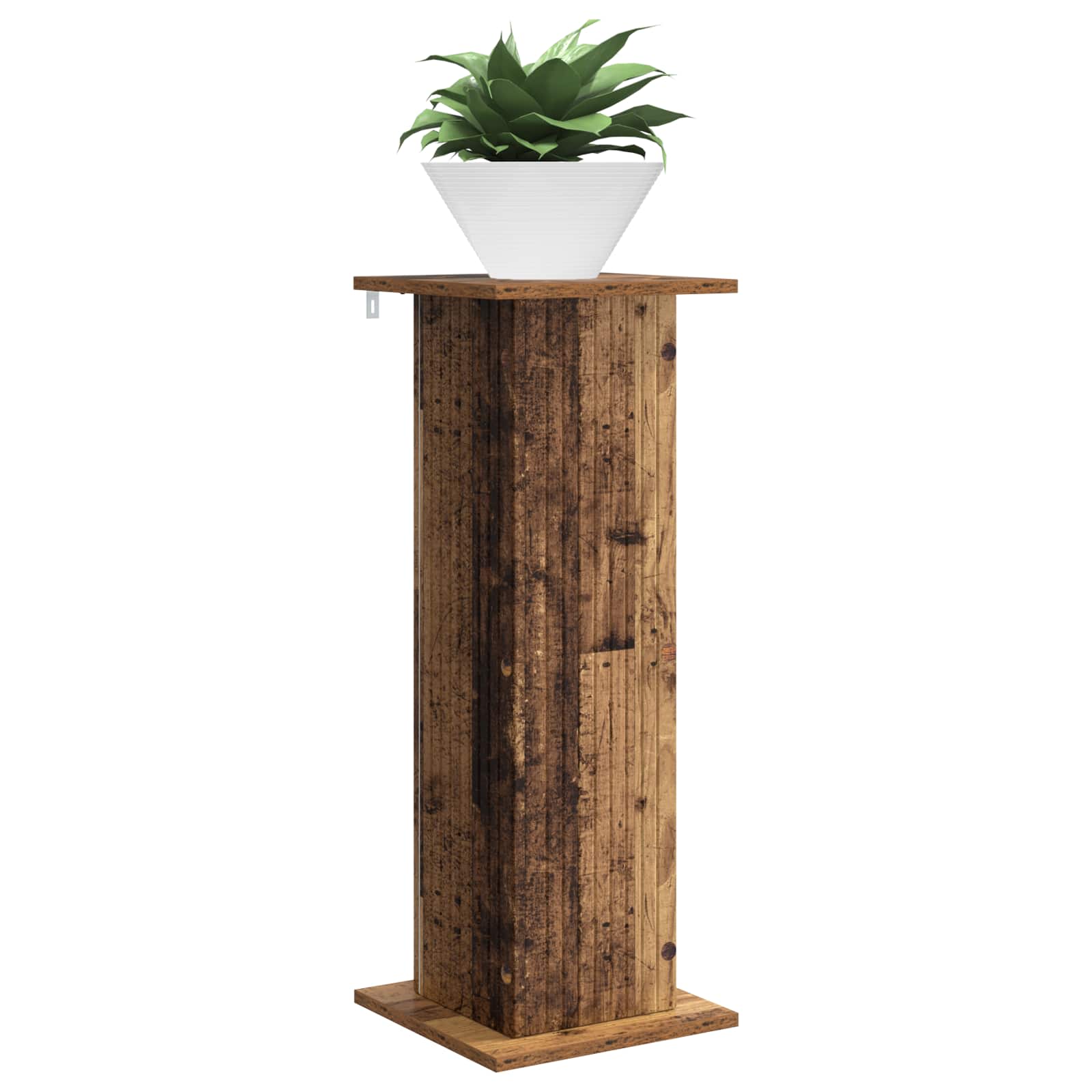 vidaXL Plant Stand Old Wood 30.5 x 30 x 80.5 cm Engineered Wood 3