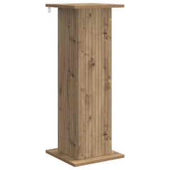 vidaXL Plant Stand Artisan Oak 30.5 x 30 x 80.5 cm Engineered Wood 2