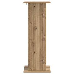 vidaXL Plant Stand Artisan Oak 30.5 x 30 x 80.5 cm Engineered Wood 5