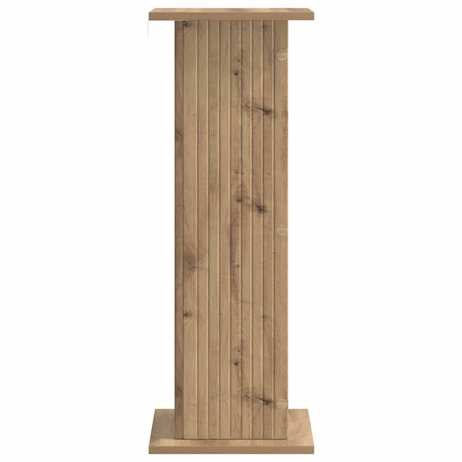 vidaXL Plant Stand Artisan Oak 30.5 x 30 x 80.5 cm Engineered Wood 6