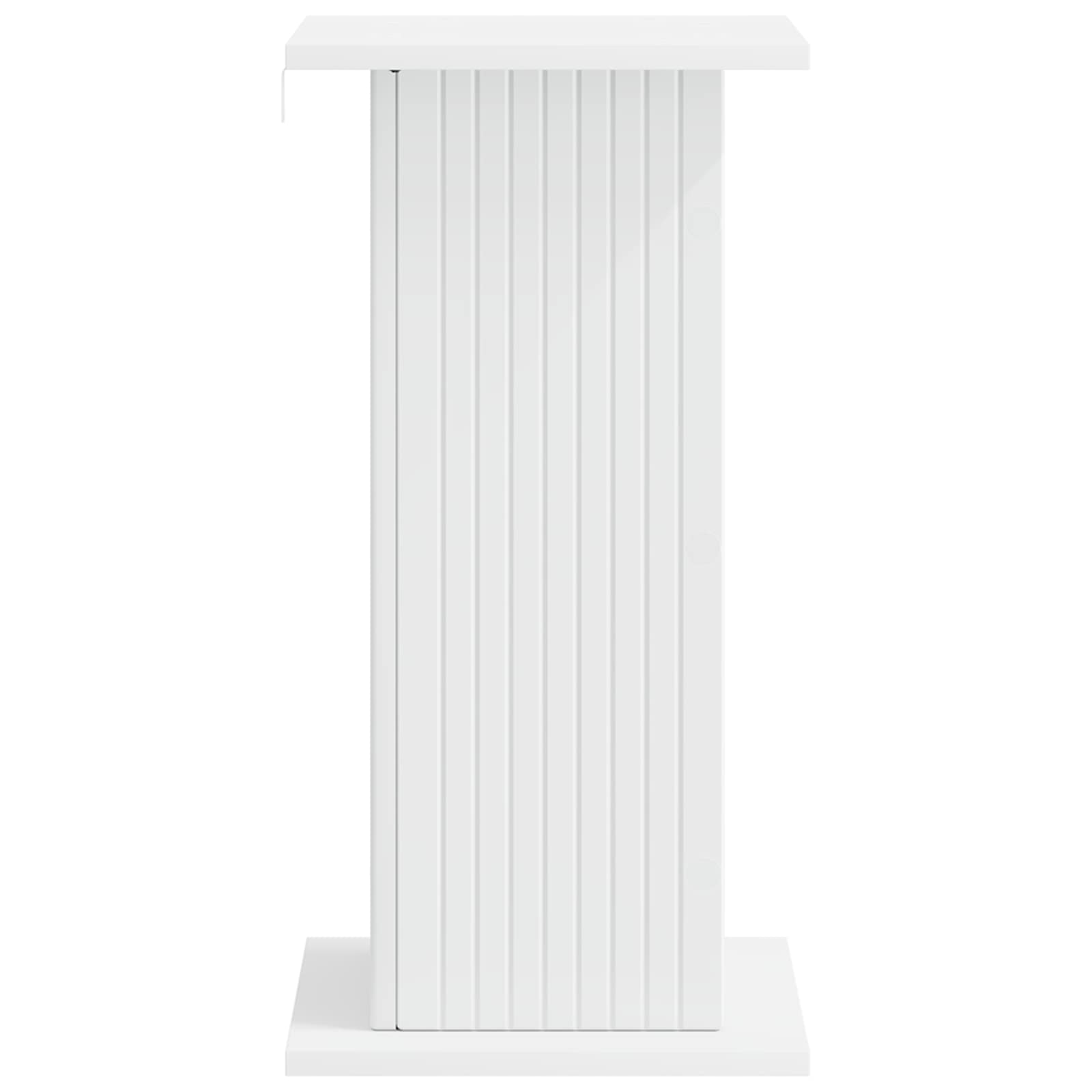 vidaXL Plant Stand White 30.5 x 30 x 60.5 cm Engineered Wood 6