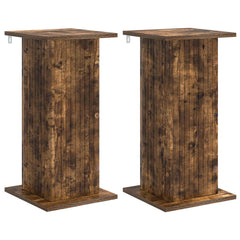 vidaXL Plant Stand 2 pcs Smoked Oak 30.5 x 30 x 60.5 cm 2