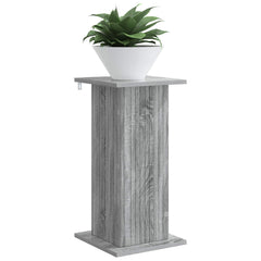 vidaXL Plant Stand Grey Sonoma 30.5 x 30 x 60.5 cm Engineered Wood 3
