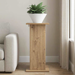 vidaXL Plant Stand Artisan Oak 30.5 x 30 x 60.5 cm Engineered Wood 4