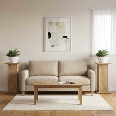 vidaXL Plant Stand 2 pcs Artisan Oak 30.5 x 30 x 60.5 cm 4
