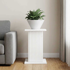 vidaXL Plant Stand White 30.5 x 30 x 43 cm Engineered Wood 4