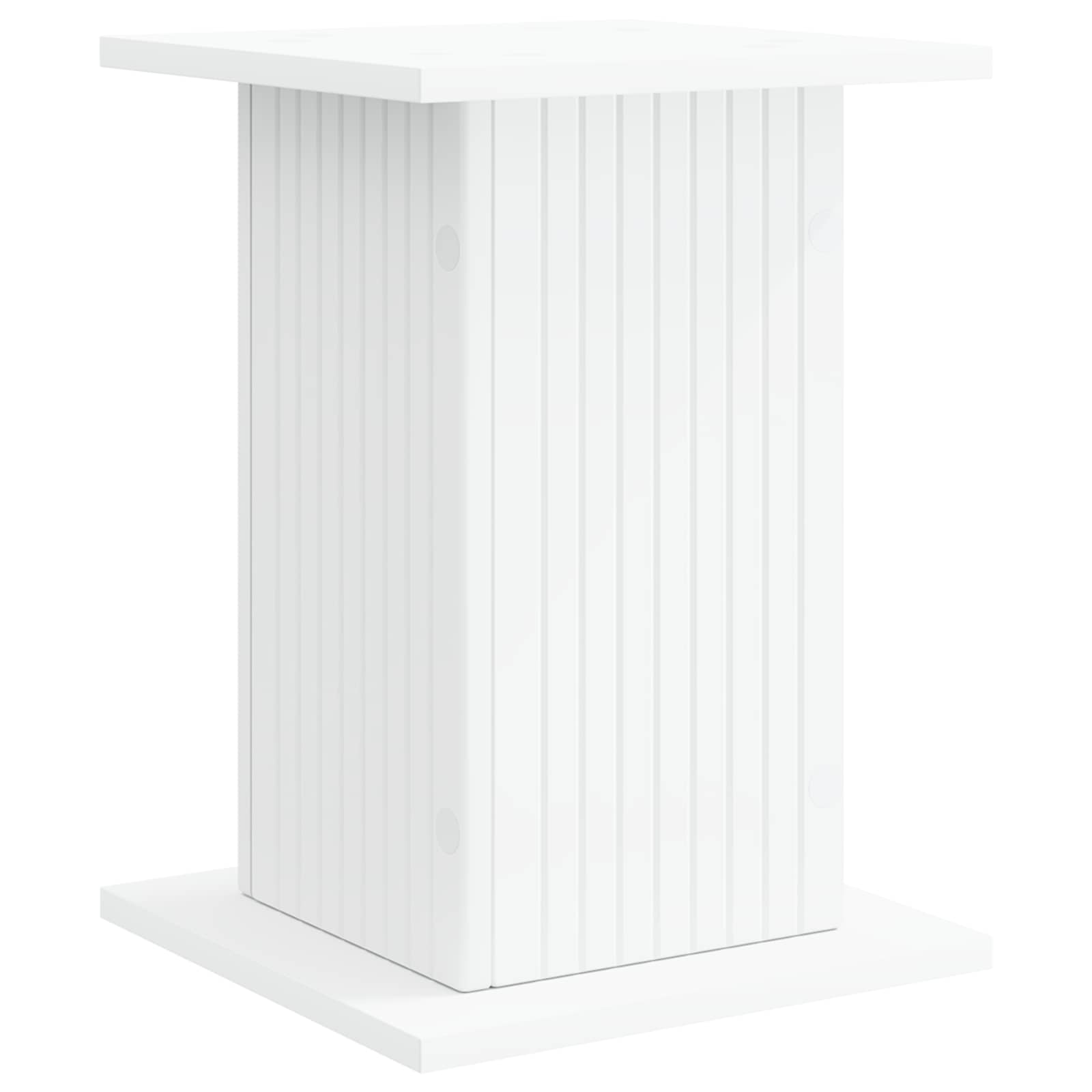 vidaXL Plant Stand White 30.5 x 30 x 43 cm Engineered Wood 2