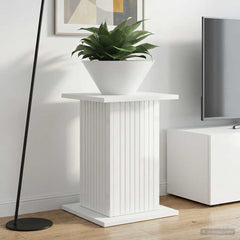 vidaXL Plant Stand High Gloss White 30.5 x 30 x 43 cm Engineered Wood 4