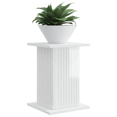 vidaXL Plant Stand High Gloss White 30.5 x 30 x 43 cm Engineered Wood 3