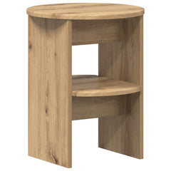 vidaXL Side Cabinet Artisan Oak Ø40 x 50 cm Engineered Wood 2