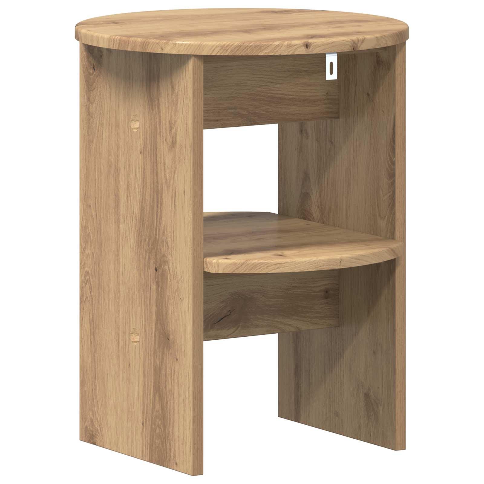 vidaXL Side Cabinet Artisan Oak Ø40 x 50 cm Engineered Wood 6