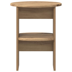 vidaXL Side Cabinet Artisan Oak Ø40 x 50 cm Engineered Wood 4