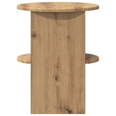 vidaXL Side Cabinet Artisan Oak Ø40 x 50 cm Engineered Wood 5