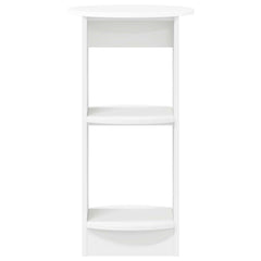 vidaXL Side Cabinet White Engineered Wood 4