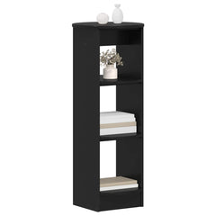 vidaXL Side Cabinet Black 40 x 40 x 100 cm Engineered Wood 3