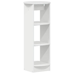 vidaXL Side Cabinet High Gloss White 40 x 40 x 100 cm Engineered Wood 6