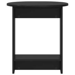 vidaXL Side Table Black 50 x 39,5 x 55 cm Engineered Wood 4