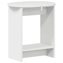 vidaXL Side Table High Gloss White 50 x 39,5 x 55 cm Engineered Wood 6