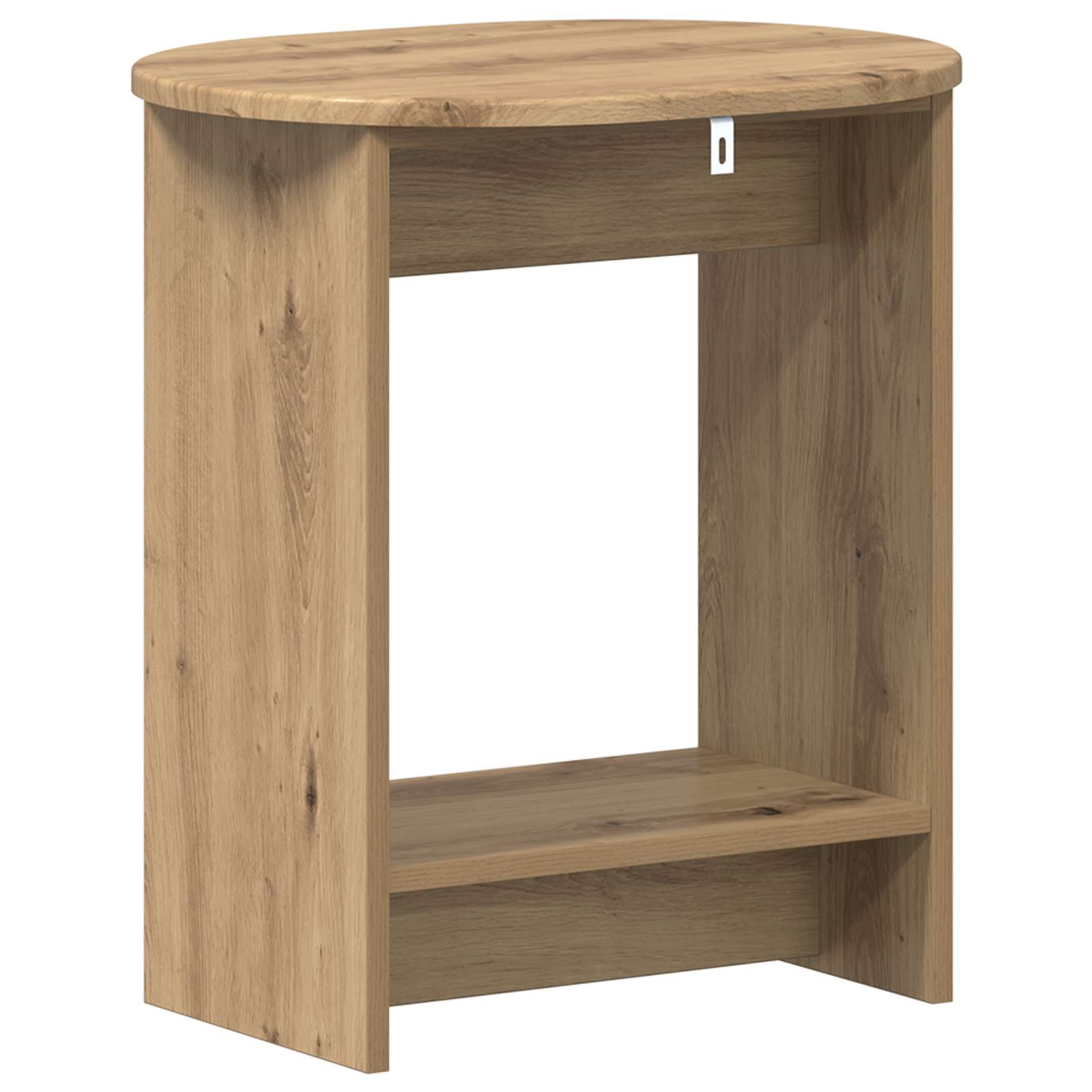 vidaXL Side Table Artisan Oak 50 x 39,5 x 55 cm Engineered Wood 6