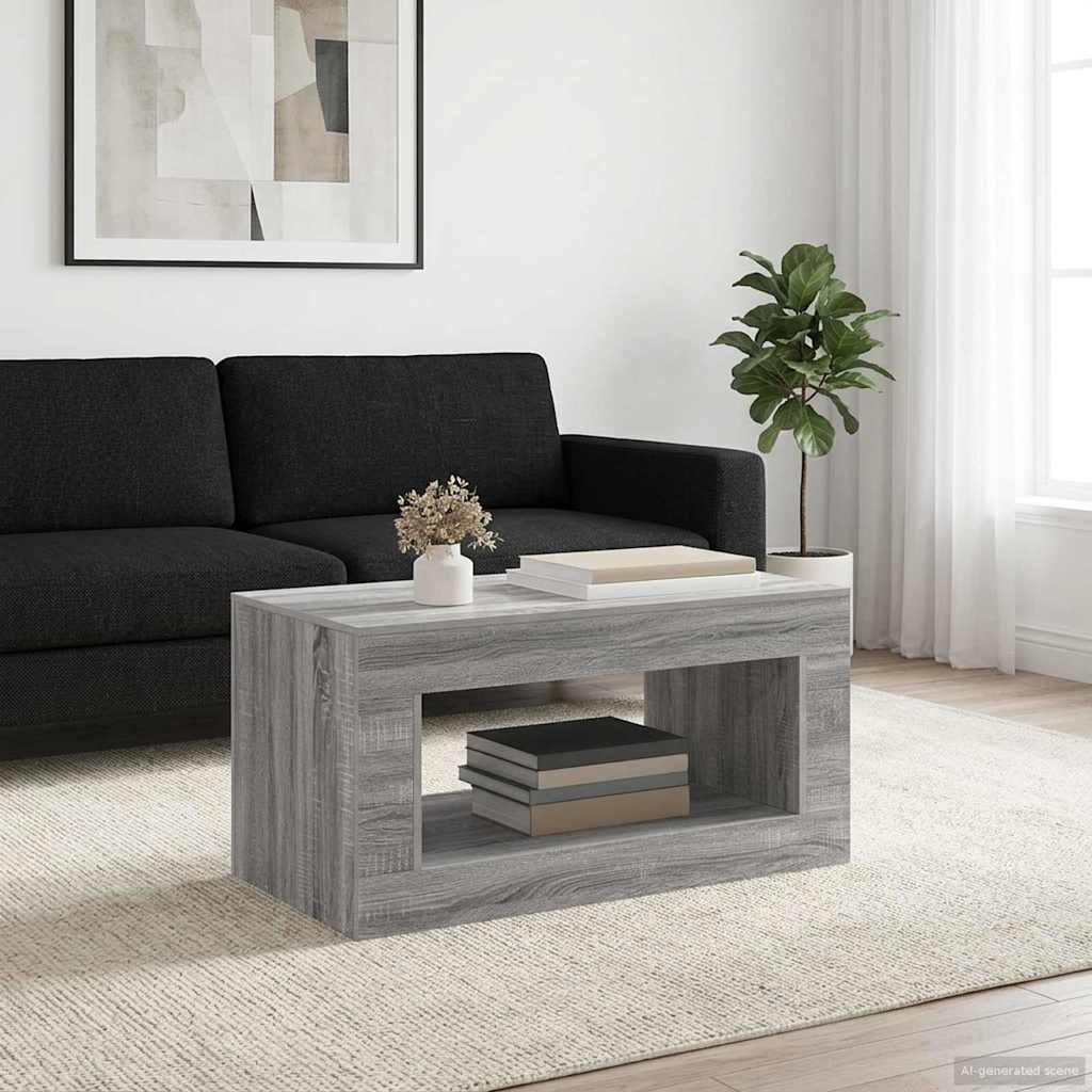 vidaXL Coffee Table 99.5 x 50 x 50 cm Engineered Wood