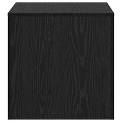 Coffee Table 51.5 x 50 x 50 cm Engineered Wood Black oak