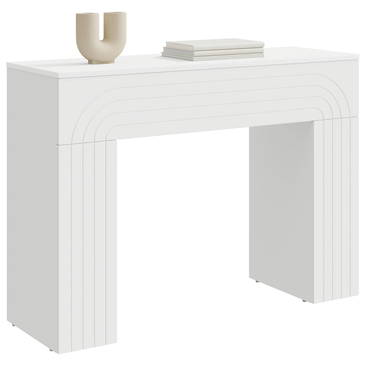 Coffee Table 102 x 35 x 75 cm Engineered Wood White