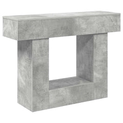 vidaXL Concrete Grey 101 x 30 x 74 cm 2