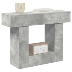 vidaXL Concrete Grey 101 x 30 x 74 cm 3