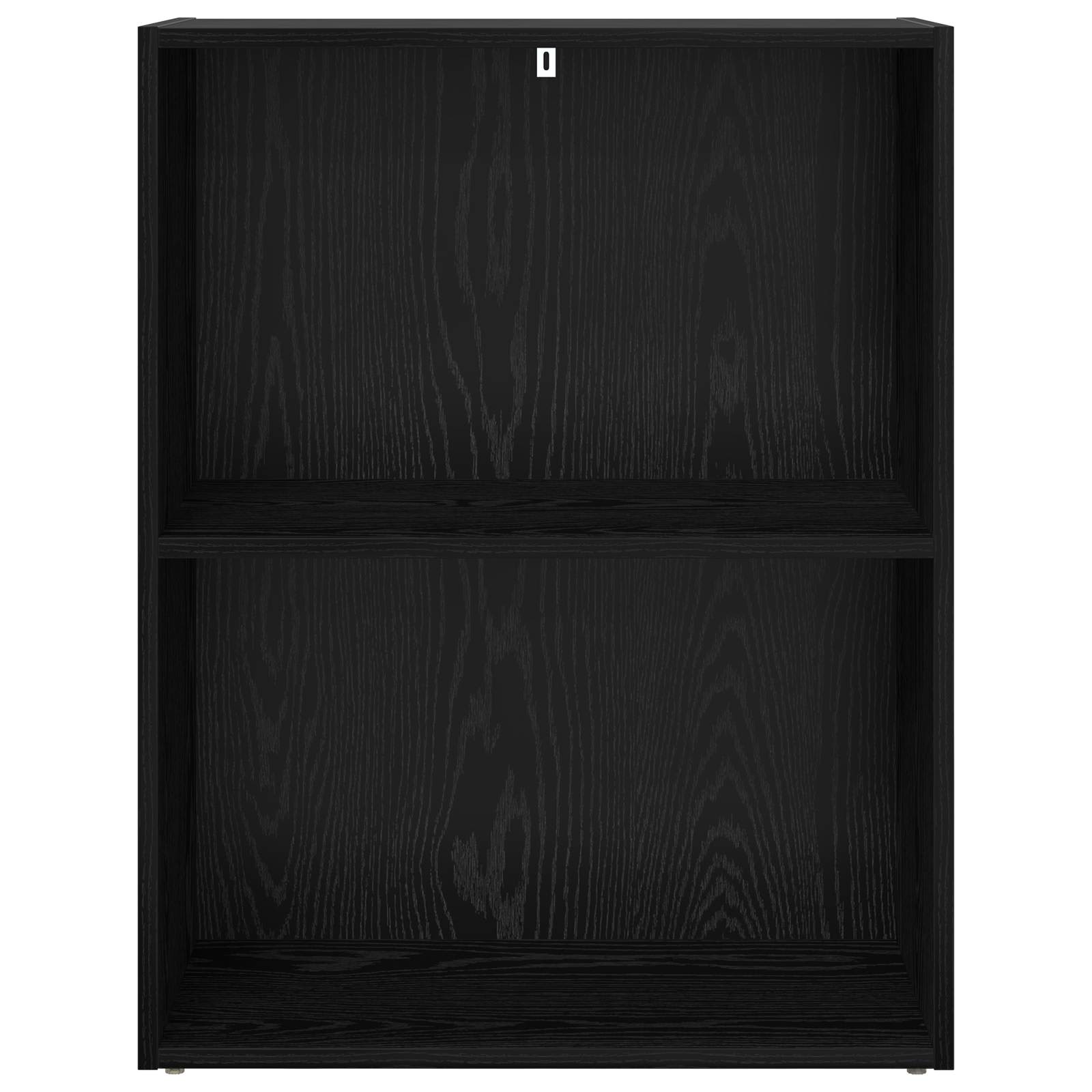 vidaXL Bookshelf 60 x 30 x 76.5 cm Engineered Wood Black Oak 4