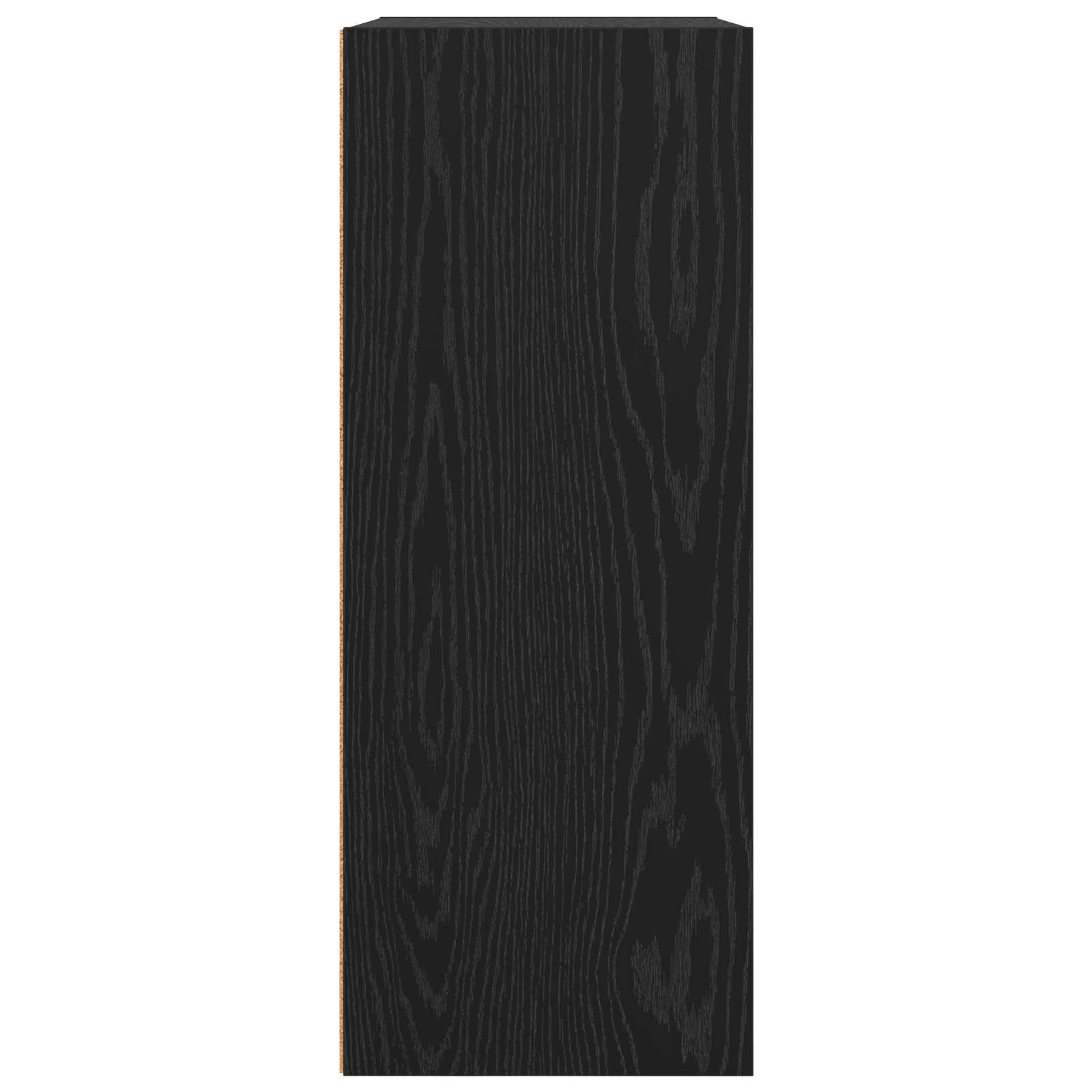vidaXL Bookshelf 60 x 30 x 76.5 cm Engineered Wood Black Oak 5