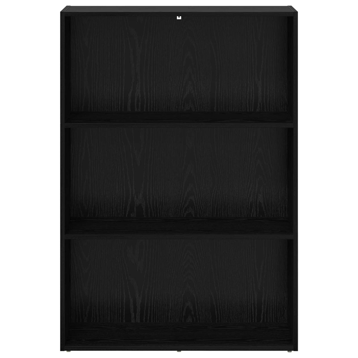 vidaXL Bookshelf 80 x 30 x 114 cm Engineered Wood Black Oak 4