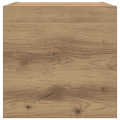 vidaXL Wall Mounted TV Cabinet Artisan Oak Engineered Wood 6