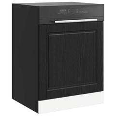 vidaXL Dishwasher Panel PORTO Black Oak 60 x 1.5 x 57 cm 3