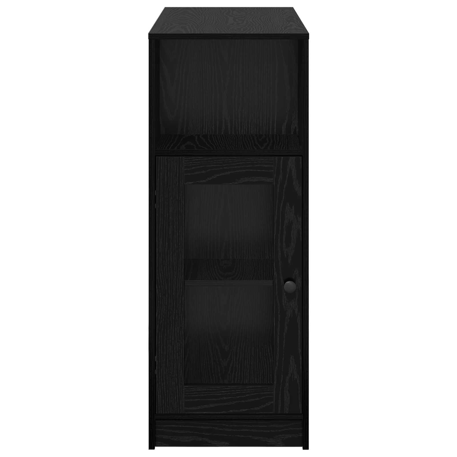 vidaXL Bar Table 101 x 40 x 103.5 cm Engineered Wood Black Oak 6