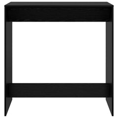vidaXL Bar Table 102 x 50 x 103.5 cm Engineered Wood Black Oak 4