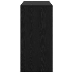 vidaXL Bar Table 102 x 50 x 103.5 cm Engineered Wood Black Oak 5
