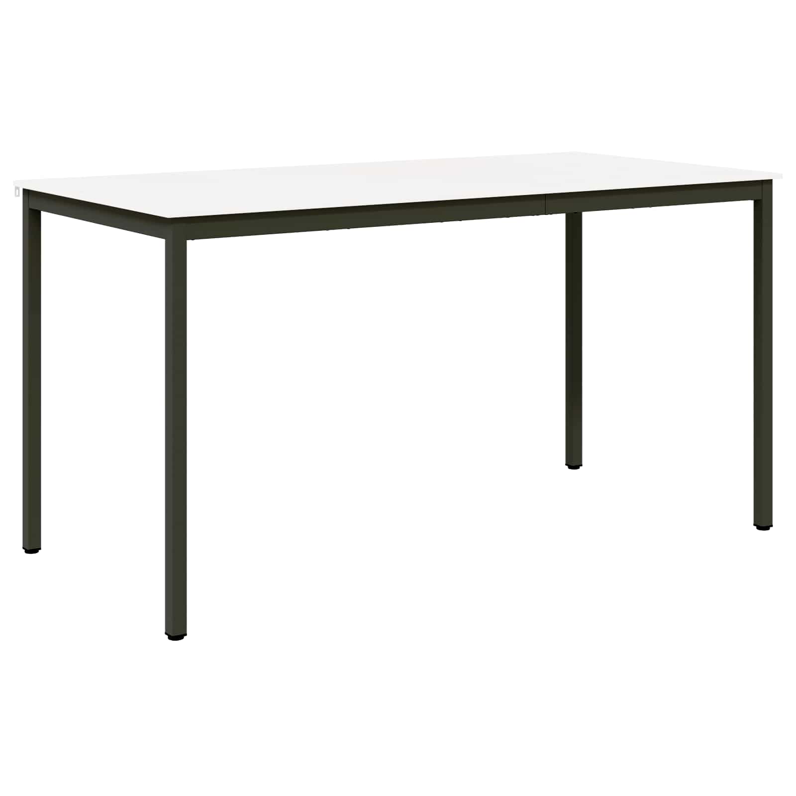 vidaXL Bar Table White 200 x 100 x 105 cm Solid Pine Wood 2