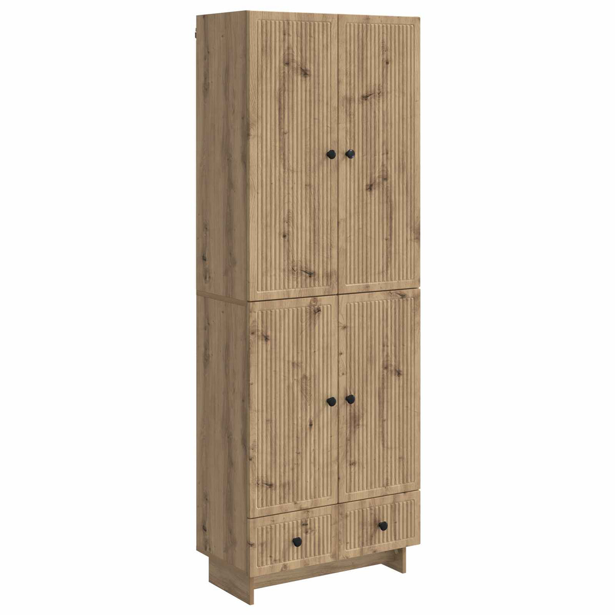 Cabinet Set 2 pcs Engineered Wood Artisan oak