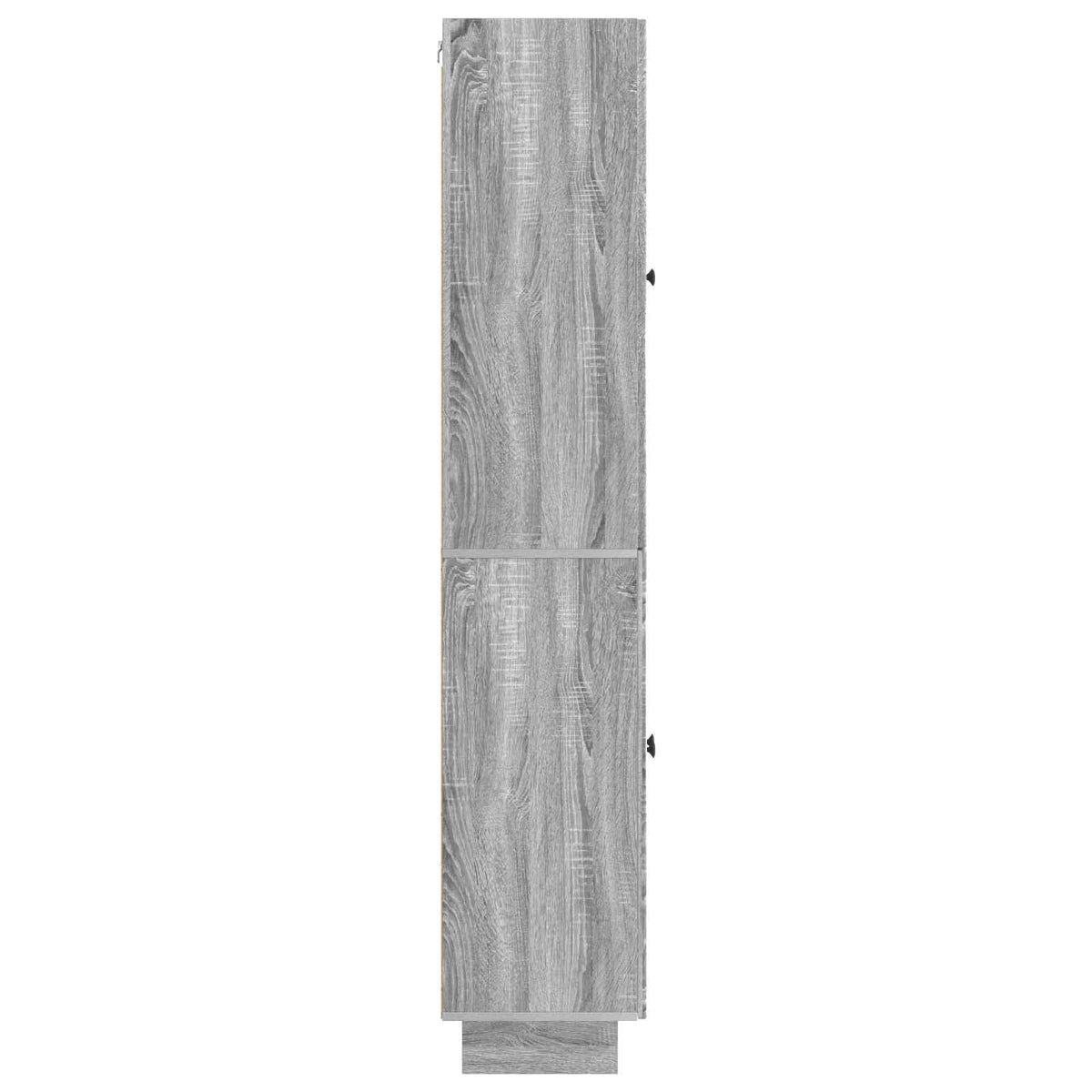 vidaXL Cabinet Set 2 pcs Grey Sonoma 66 x 34.5 x 90 cm Engineered Wood 6