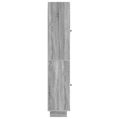 vidaXL Cabinet Set 2 pcs Grey Sonoma 34.5 x 33 x 90 cm Engineered Wood 6