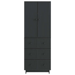 vidaXL Cabinet Set 2 pcs 66 x 34.5 x 90 cm Engineered Wood 5