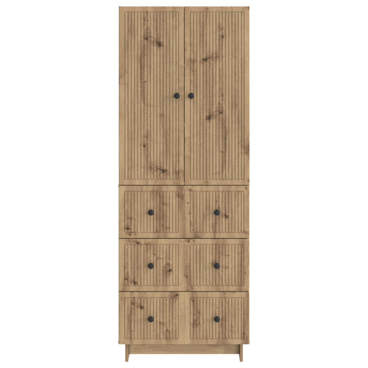 vidaXL Cabinet Set 2 pcs Engineered Wood 5