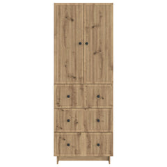 vidaXL Cabinet Set 2 pcs Engineered Wood 5