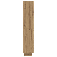 vidaXL Cabinet Set 2 pcs Engineered Wood 6