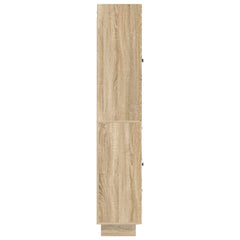 Cabinet Set 2 pcs Engineered Wood Sonoma oak