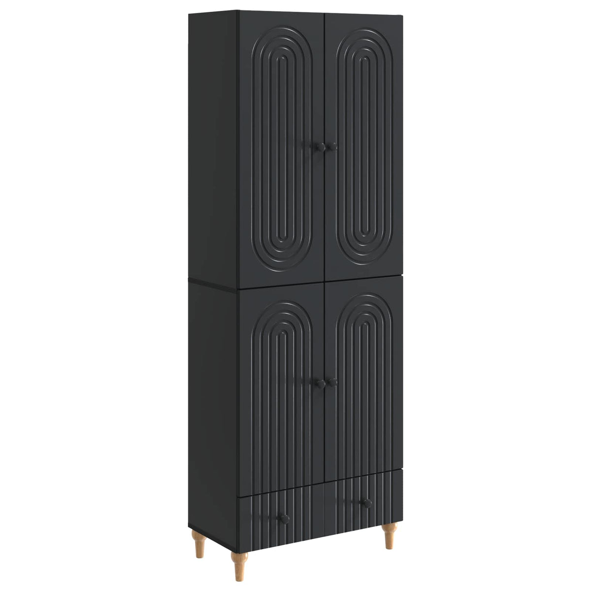 vidaXL Cabinet Set 2 pcs 66 x 34.5 x 95 cm Engineered Wood 2