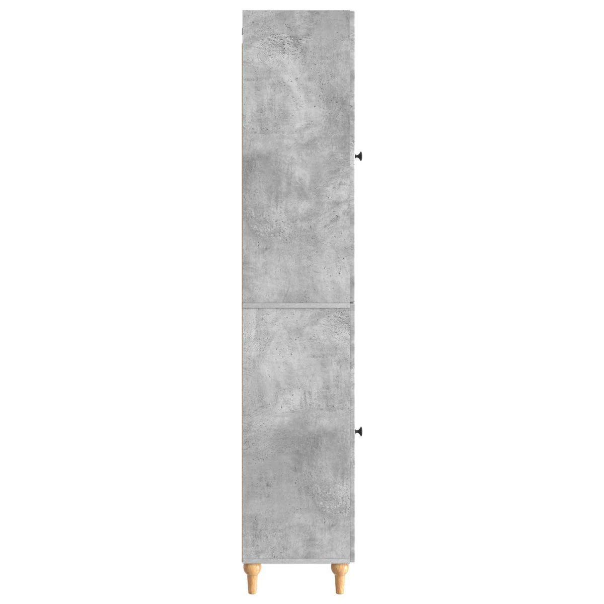 vidaXL Cabinet Set 2 pcs Concrete Grey Engineered Wood 6