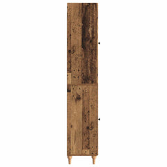 vidaXL Cabinet Set 2 pcs Old Wood Engineered Wood 6