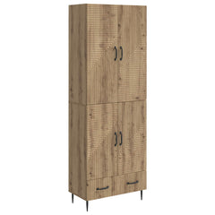 Cabinet Set 2 pcs Engineered Wood Artisan oak