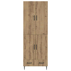 Cabinet Set 2 pcs Engineered Wood Artisan oak
